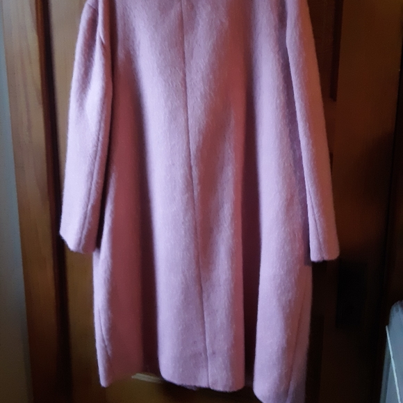 Kate Spade Pink Wool Swing Coat Price is firm - Picture 2 of 14